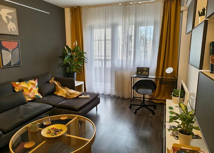 Ospitalier Student Grey - Spacious 2 Balcony Apartament